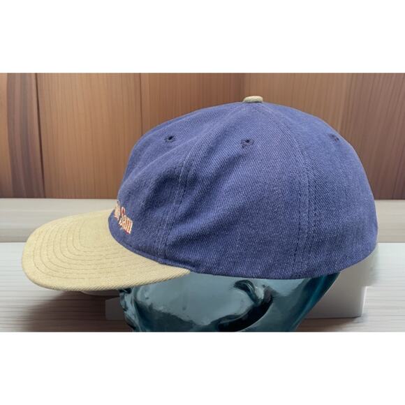 Warner Bros Yosemite Sam Blue Vintage Hat Acme Clothing Fast Shipping - Picture 6 of 16